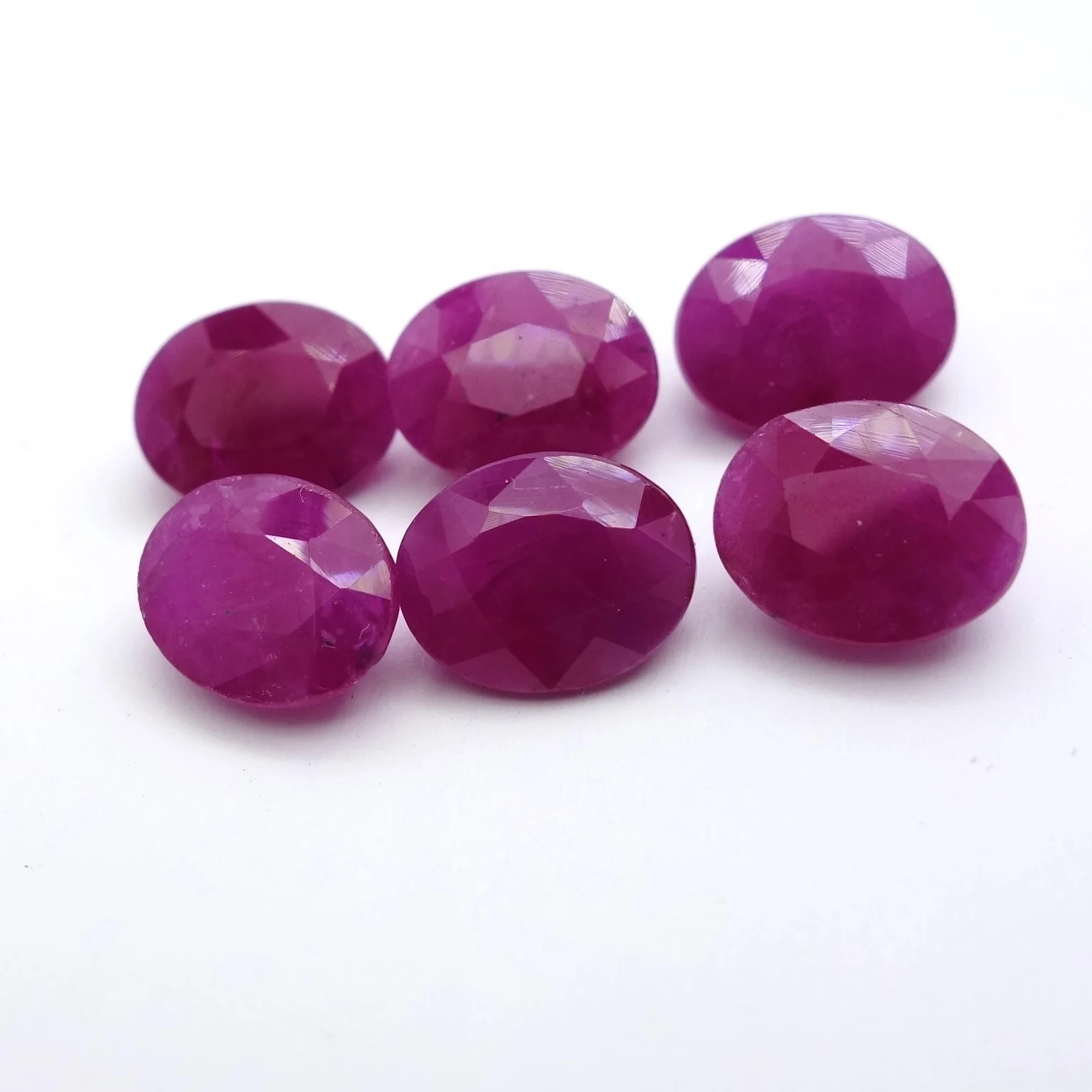 Opaque Natural Indian Ruby Gemstone Faceted Drop Or Pear Shape Translucent Quality All Shapes And Sizes Cut On Custom Orders In