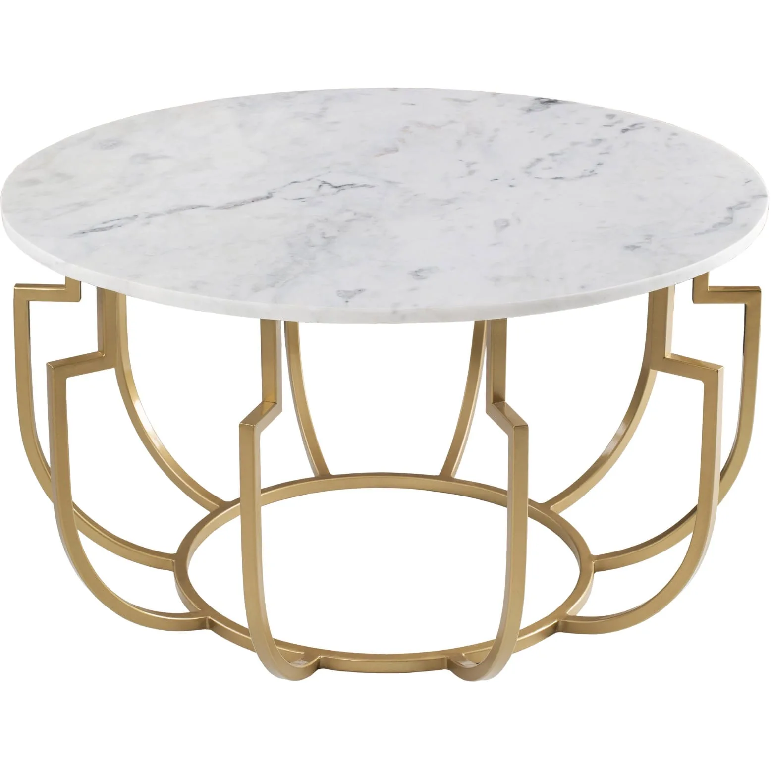 New Living Room Luxury Marble Coffee Table With Iron Base And Marble Top End Tables Eco Friendly Center Table Wholesale Price