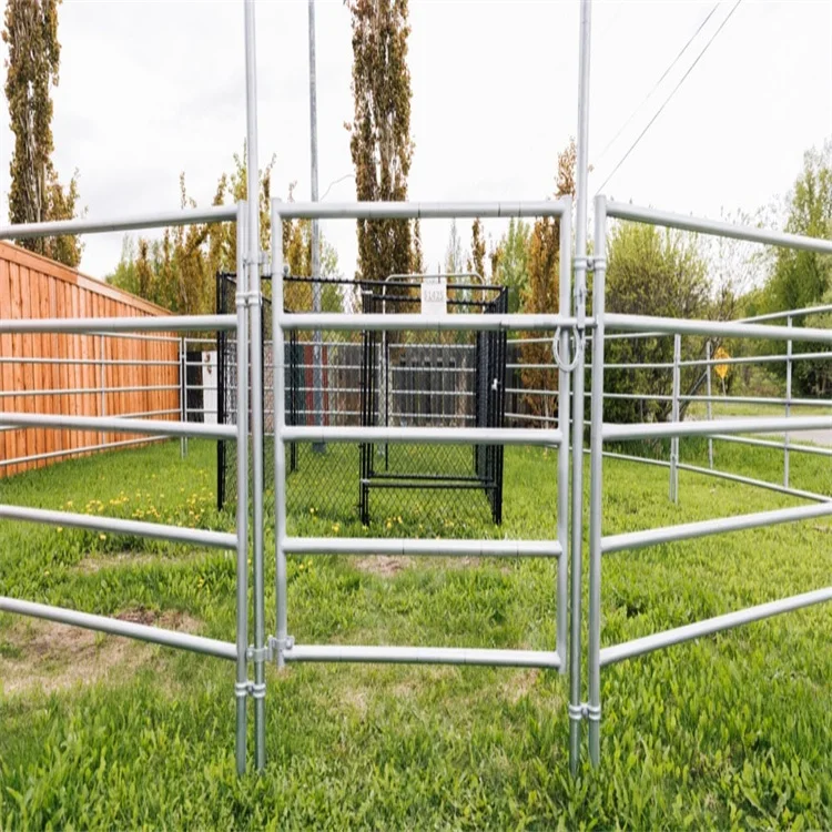5ft 6ft 7ft 8ft Heavy Duty Pasture Sturdy Galvanized Livestock Fence Horse Farm Fence
