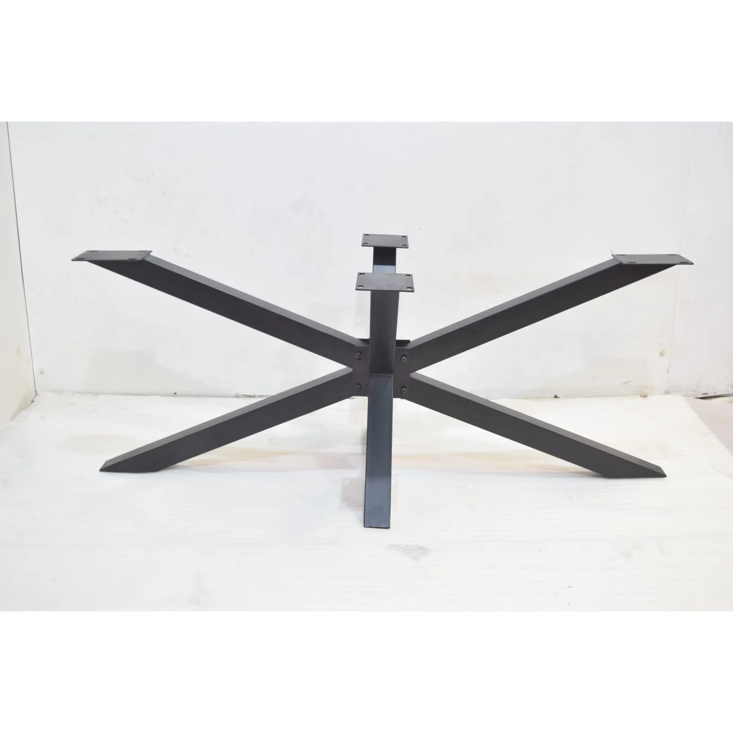 Wrought Iron Thin Size Industrial Modern Urban Loft Spider Dining Table Leg