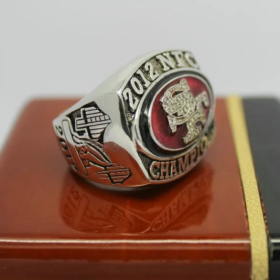 2012 San Francisco 49ers National Football Championship Ring Fully Personalized Custom High School Class Ring For Man