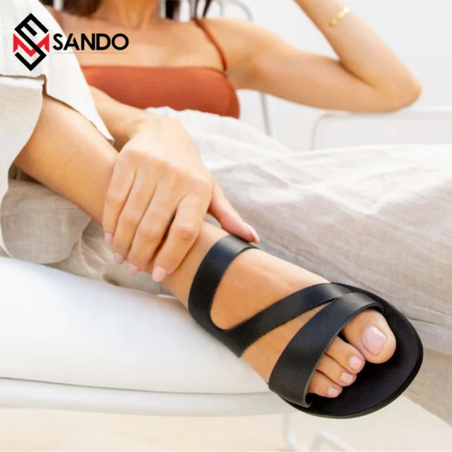 Custom Summer Sandals Fish Mouth Integrated Thick Heel High Heel Women Sandals Non Slip Lightweight Sandals Dress Black Bag