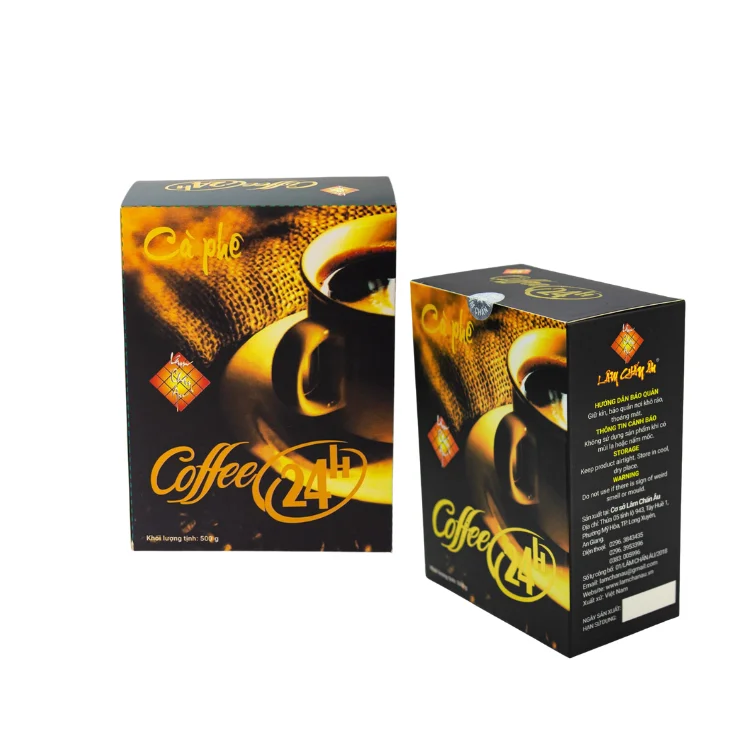 24H Coffee Coffee Competitive Price for Wholesale Use With Boiling Water Easy to Use Packing 28 Boxes Vietnam Fact