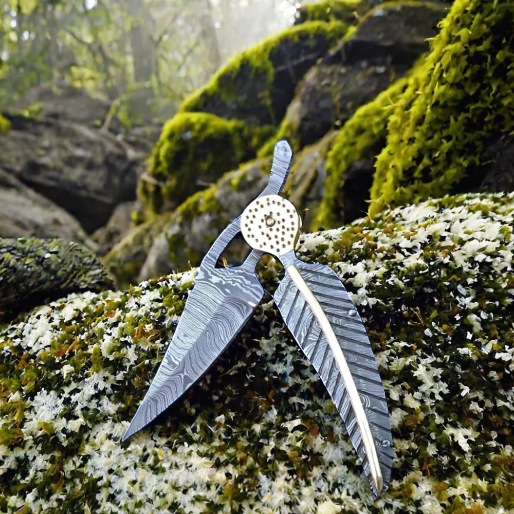 New Style Outdoor Camping Hunting Folding Pocket Knife Stainless Steel Blade with Wood Handle Industrial Use Wholesale CW-0883