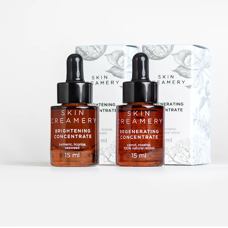 Superior Water-Based 15ml Brightening Concentrate Reawakens and Enhances Skin For A Natural Glowing