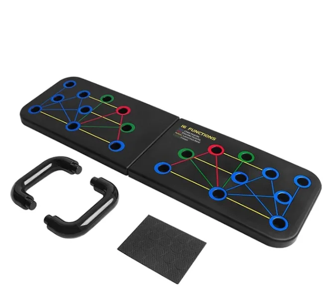 New Design Push Up Rack Board 9 Way Comprehensive Fitness Exercise Workout Folding Push-up Stands Board