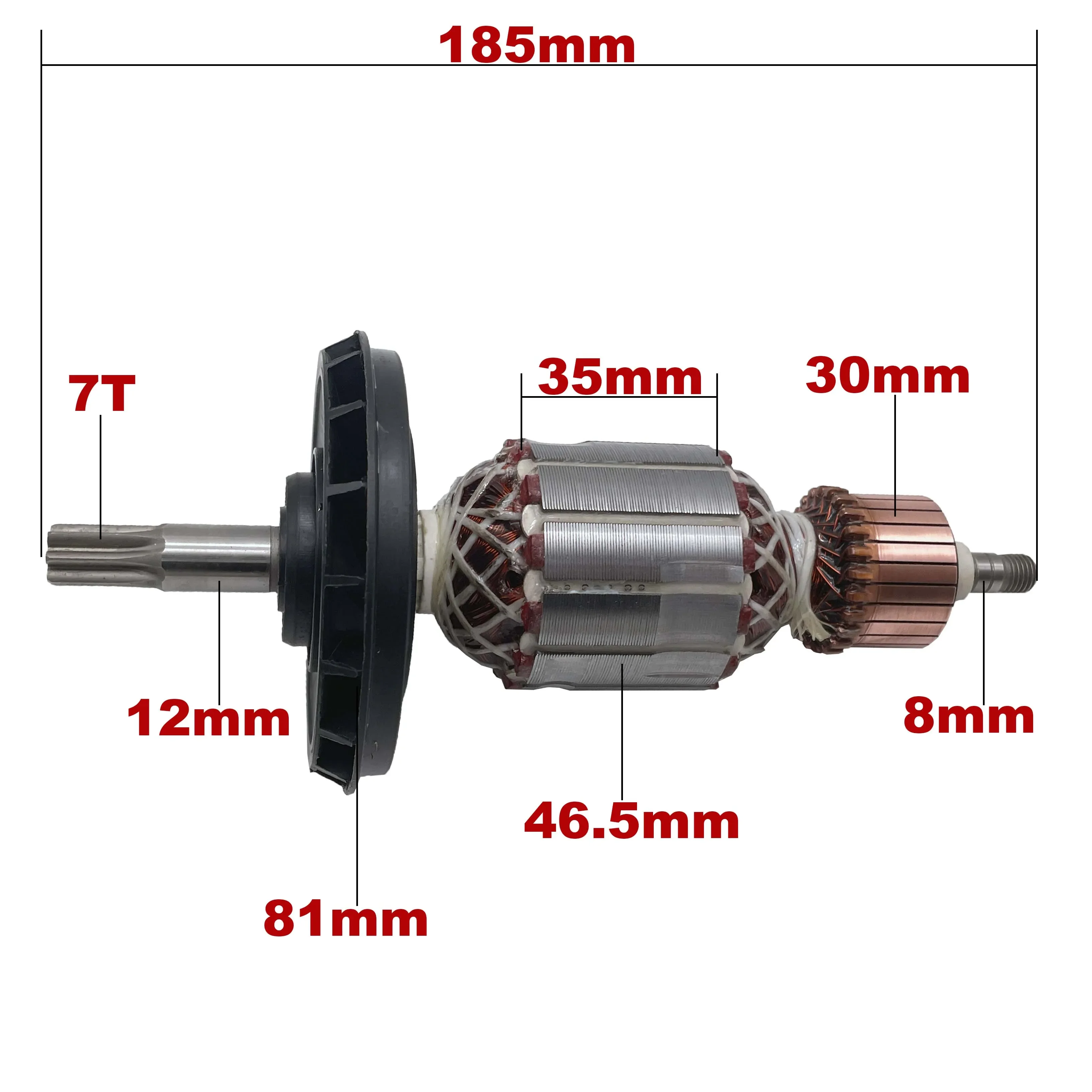 Armature Rotor Anchor Replacement for Boschs Rotary Hammer GBH5-40 GBH5-40DE GBH5-40DCE GSH5E GSH5CE Power Tool Accessories