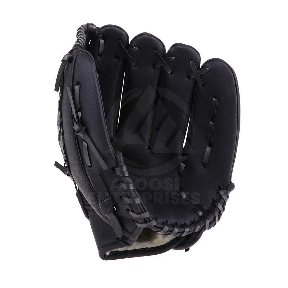 High Quality Customized Size Leather Fabric Baseball Gloves Latest Design with Custom Logo for Outdoor Catcher Position