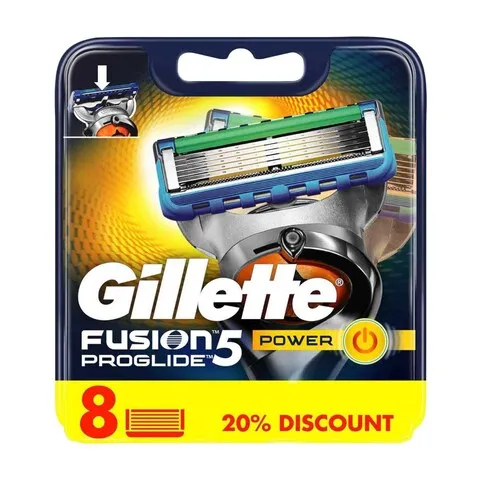 Gillettee Fussion ProGlide мощная бритва заправка картриджа 8 шт./Gillettee одноразовые бритвенные лезвия