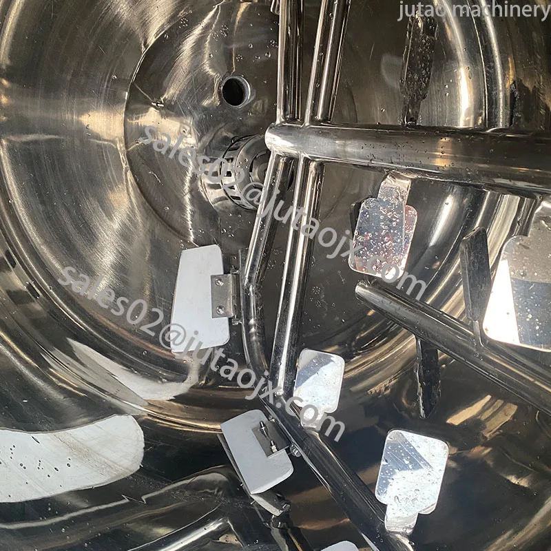 Stainless Steel Mixing Tank Shampoo And Conditioner Production Emulsion Homogenizer And Mixer