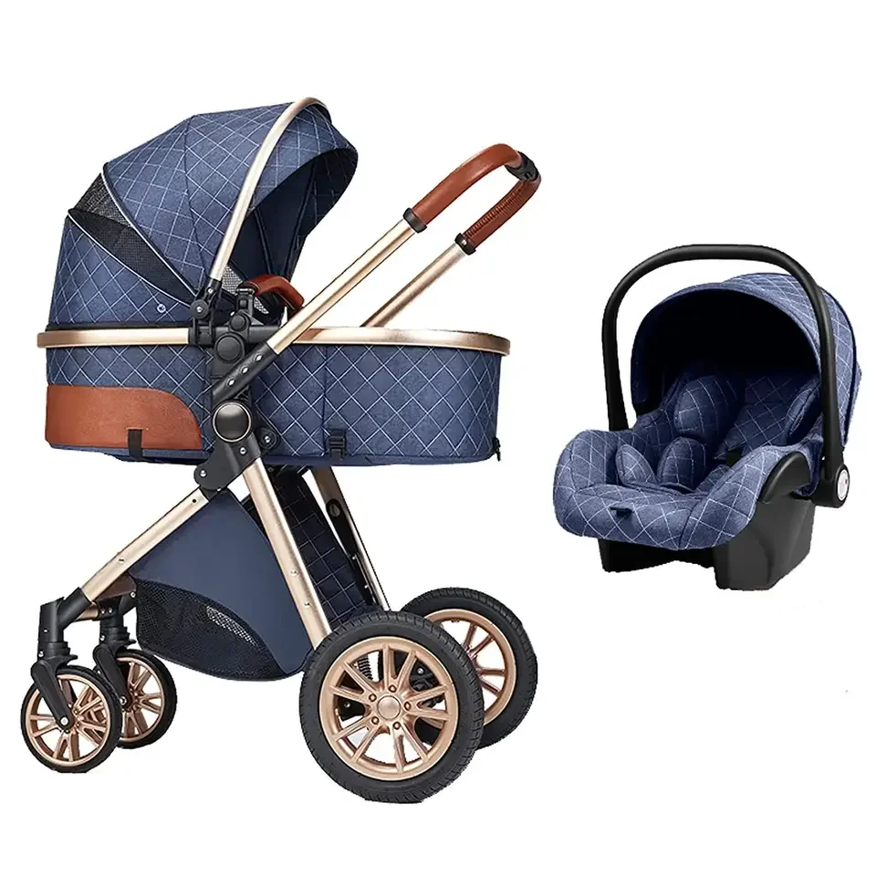 Buy  lightweight pram doll travel system strollers walkers & carrier 3 in 1 baby stroller with carry for Wholesale