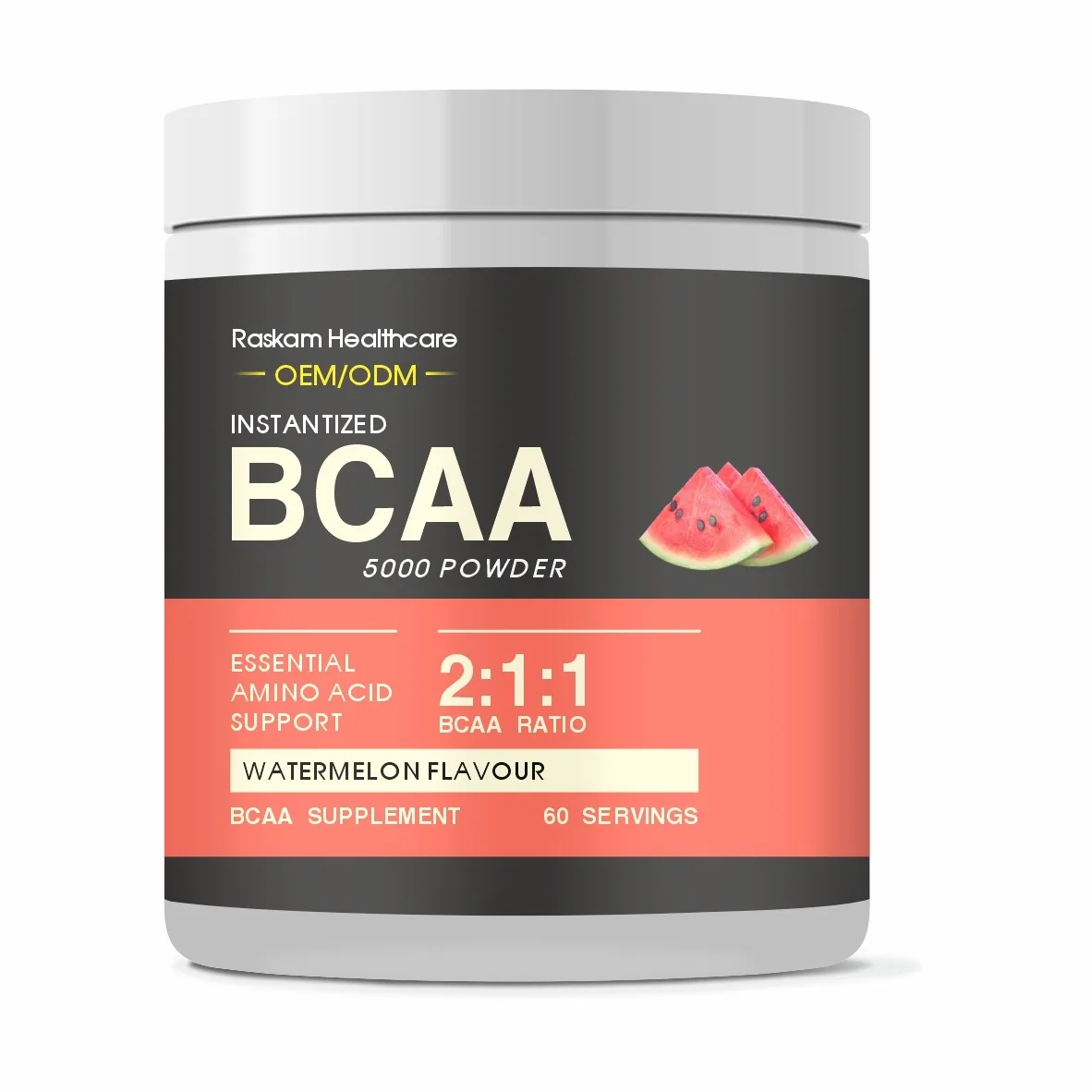 2:1:1 порошок BCAA со вкусом арбуза для взрослых иммунитет наращивания мышц повышение аппетита