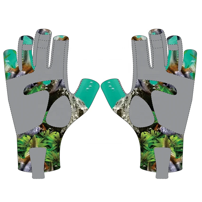 Wholesale Sublimation Printing With Silicon Printing For Men and Women glove for unisex from Pakistan