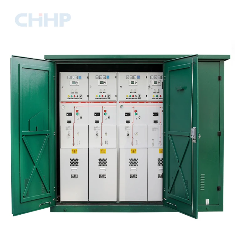 Preinstalled Substation (American) Compact Substation Kiosk High voltage & medium voltage substation transmission