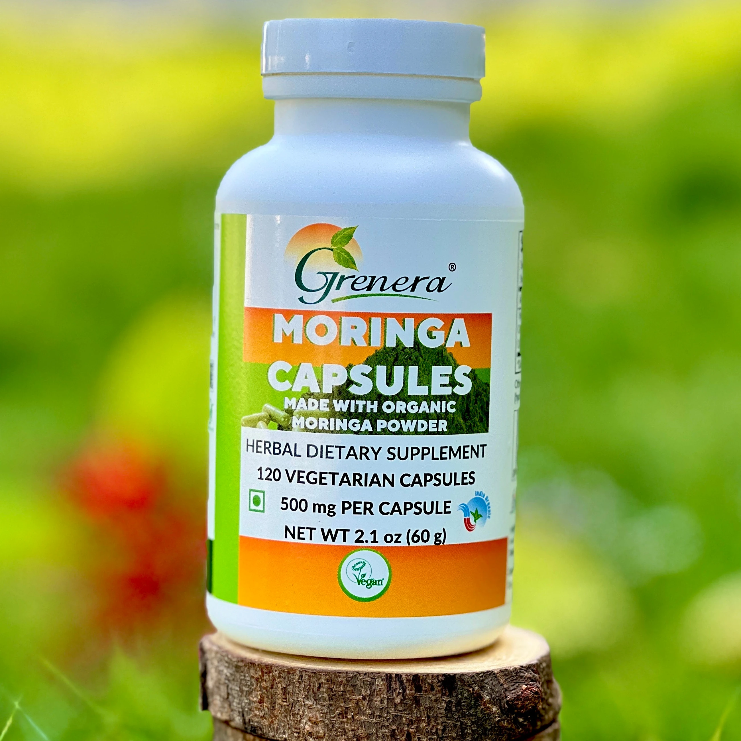 100% Pure Natural Multiple Benefits Organic Moringa Capsules with high nutrition OEM Private Label service bulk & Retail