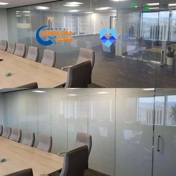 Smart Electric Self-Adhesive Pdlc Film for Smart Glass