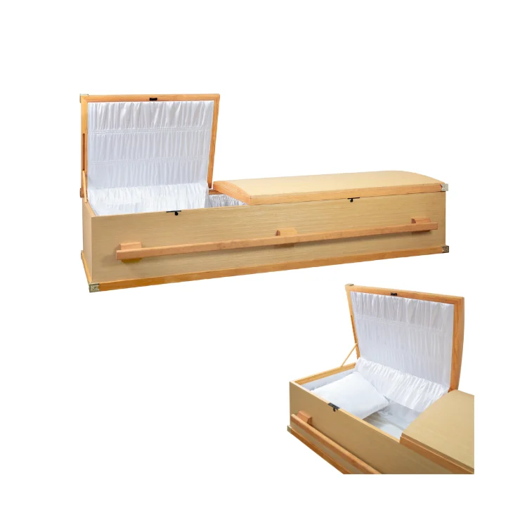 Elegant Wooden Caskets Coffins for Funerals and Cremation Best Price Urns for Ashes Direct Factory Supply from Vietnam