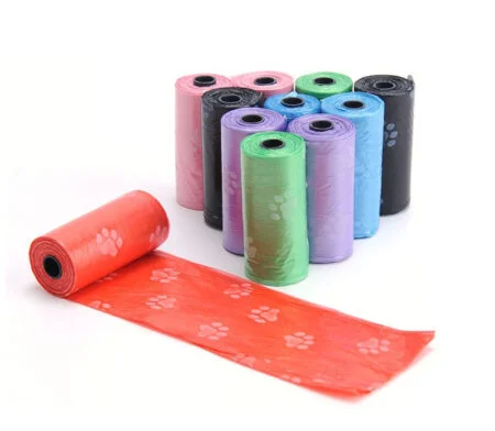 2024 Wholesale High Quality Pet Poop Bags Custom Logo Printed Waste Bags for Dogs Vietnam Leading Manufacturer