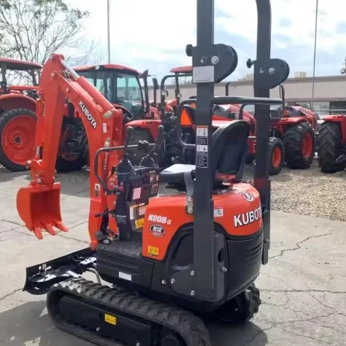 Небольшой экскаватор компактные экскаваторы Kubota K008-5 мини kubota трактор