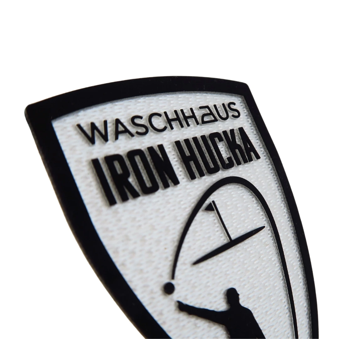 Factory Custom Sublimation 2D Tatami Background Iron on Patch Silicone Bage