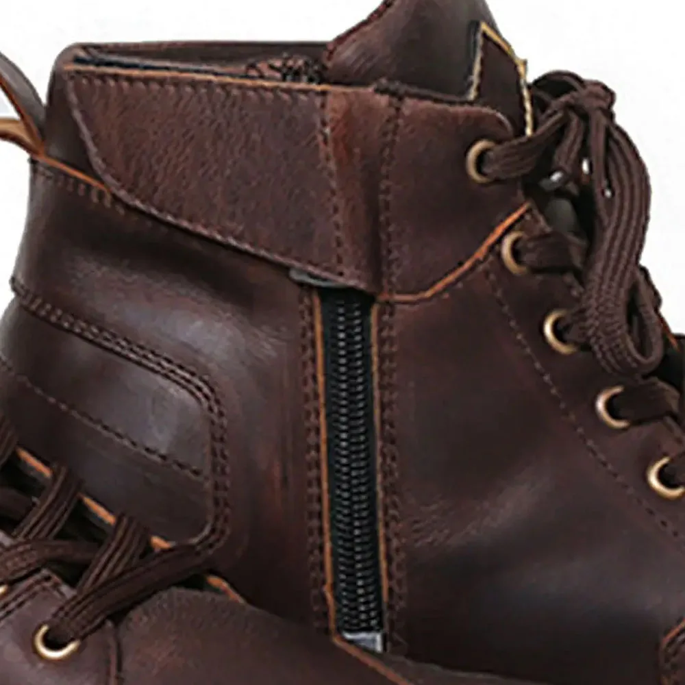Men Genuine Leather Boots Formal Casual Wear Fashion Trendy Shoes Outdoor Wear Hiking Shoes For Men Boot