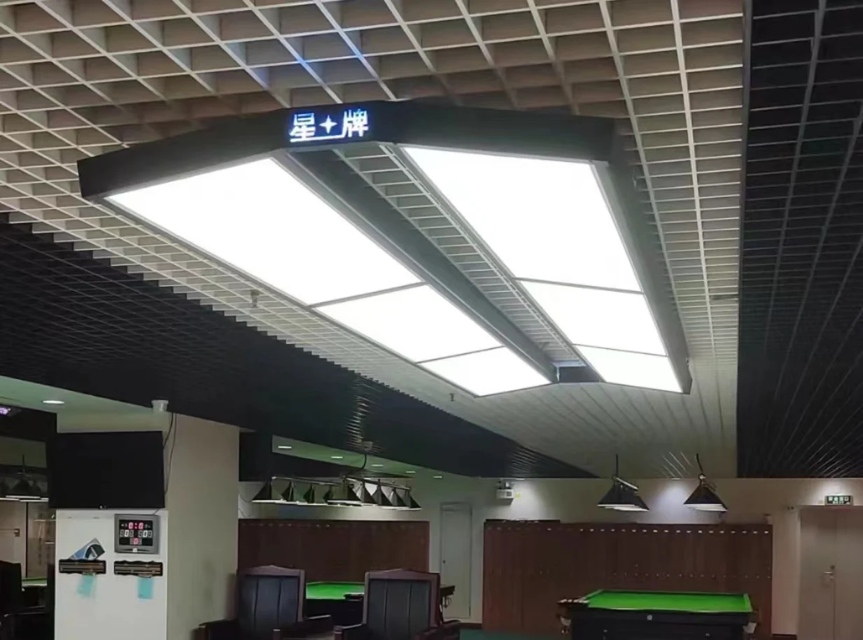 Wholesale Customized  6PCS LED billiards lamps billiards lamps indoor billiards tables aluminum alloy pendant lights club office