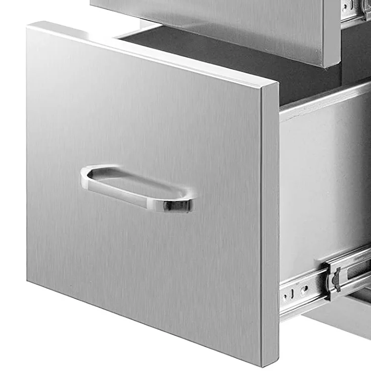 Modern Starlight Commercial Stainless Steel Outdoor Kitchen Furniture Waterproof Cabinet Faucet Panel Sink Bathroom Kitchen