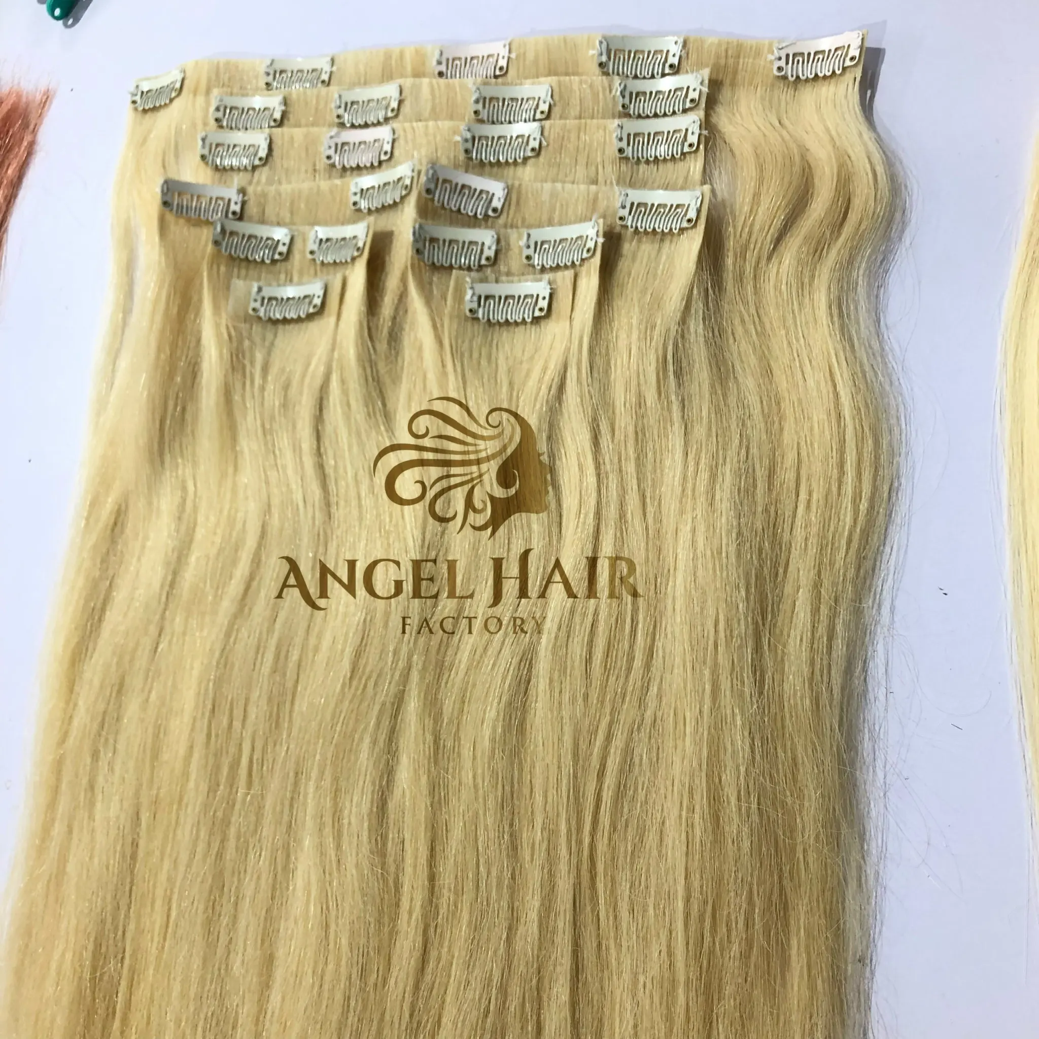Clip in Clip in Hair extensions 100% Virgin Hair Vietnamese Human Hair Full colors and Length
