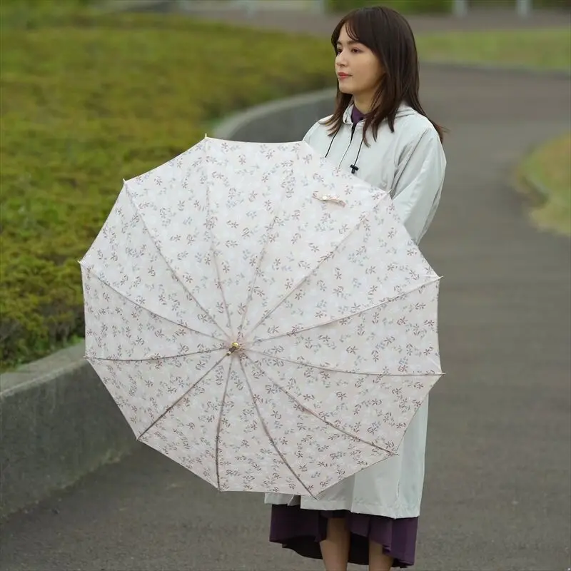 Fashion japanese umbrella 12K florets design