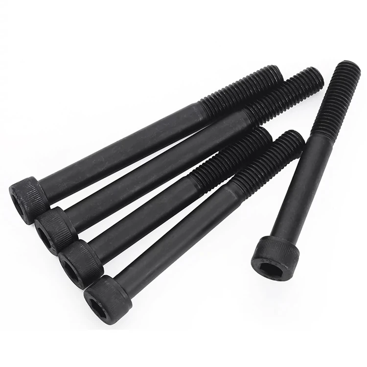 M3 M4 M5 M6 M8 M10 M12 M14 M16 M18 DIN912 Grade 12.9 Black Oxide Partial Thread Allen Bolt Hex Socket Head Cap Screws