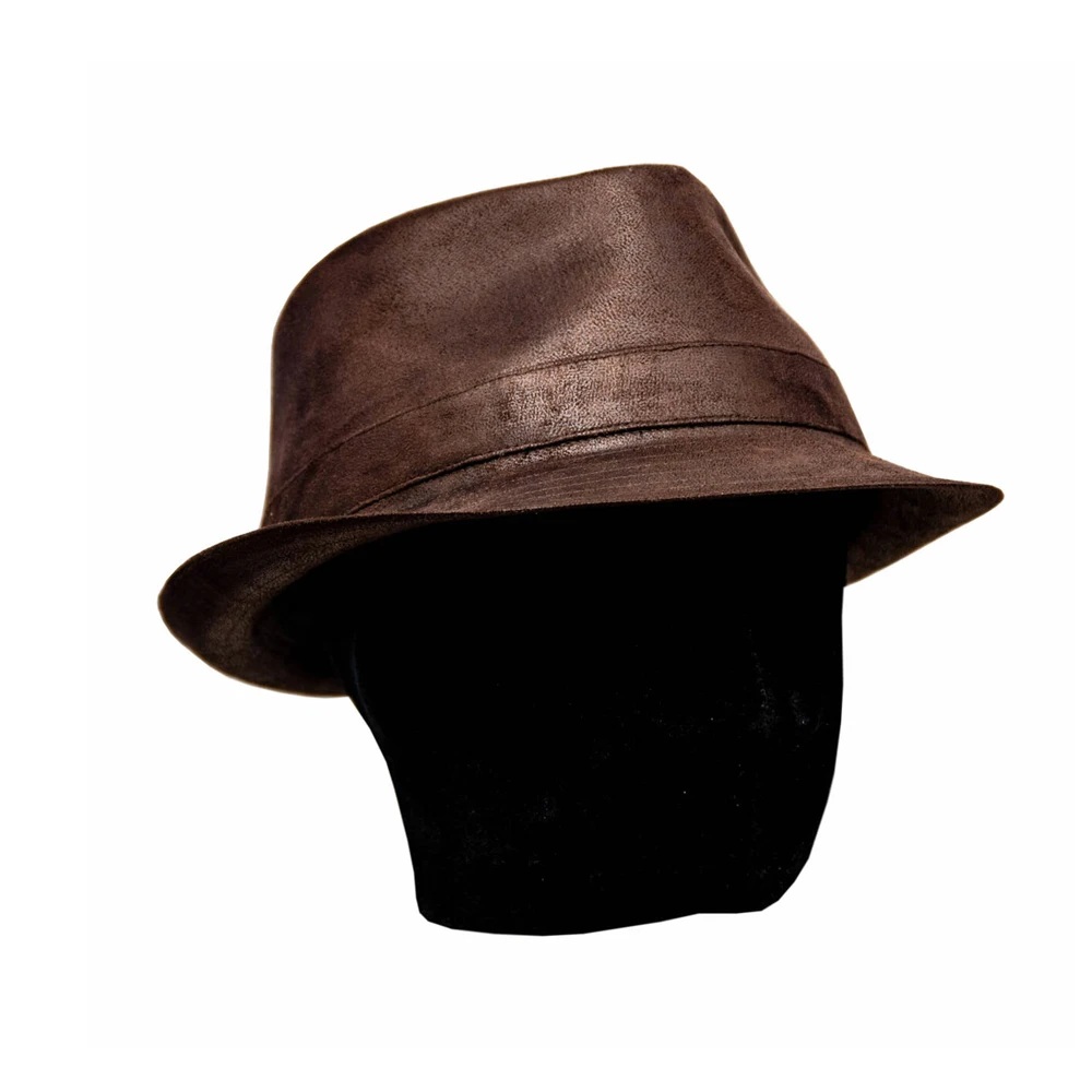 New Custom Western Cowboy Men Outdoor Sunhat leather Cowboy Hats Vintage style Leather Women Hat | Genuine leather hats