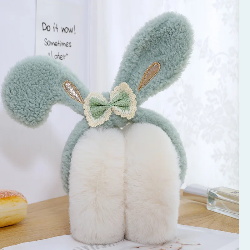 Custom Kids Outdoor Ear Muffs High Quality Fur Safety Winter Headphone Style