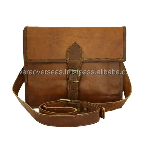 Leather Crossbody Sling Bag Teen Boys Girls Satchel Handbag Messenger Bags