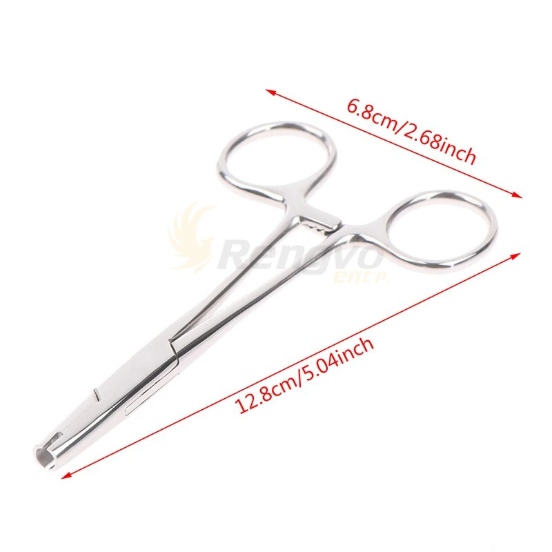 Professional Disc Forceps Body Piercing Equipment 3-5mm Dermal Anchor Holding Tool Plier Tweezers Clamp for Lip Tattoo Kits