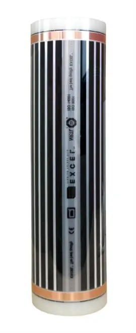 Far infrared Carbon Heating Film EXCEL Self regulating PTC Underfloor Heating Film All Types