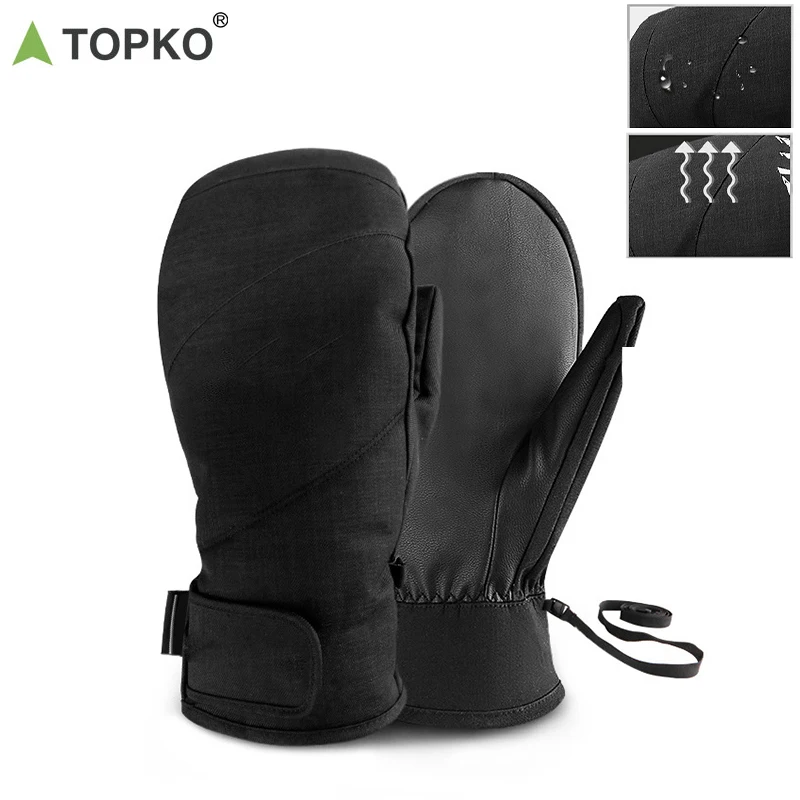 Перчатки для сноуборда TOPKO зимние лыжные перчатки из