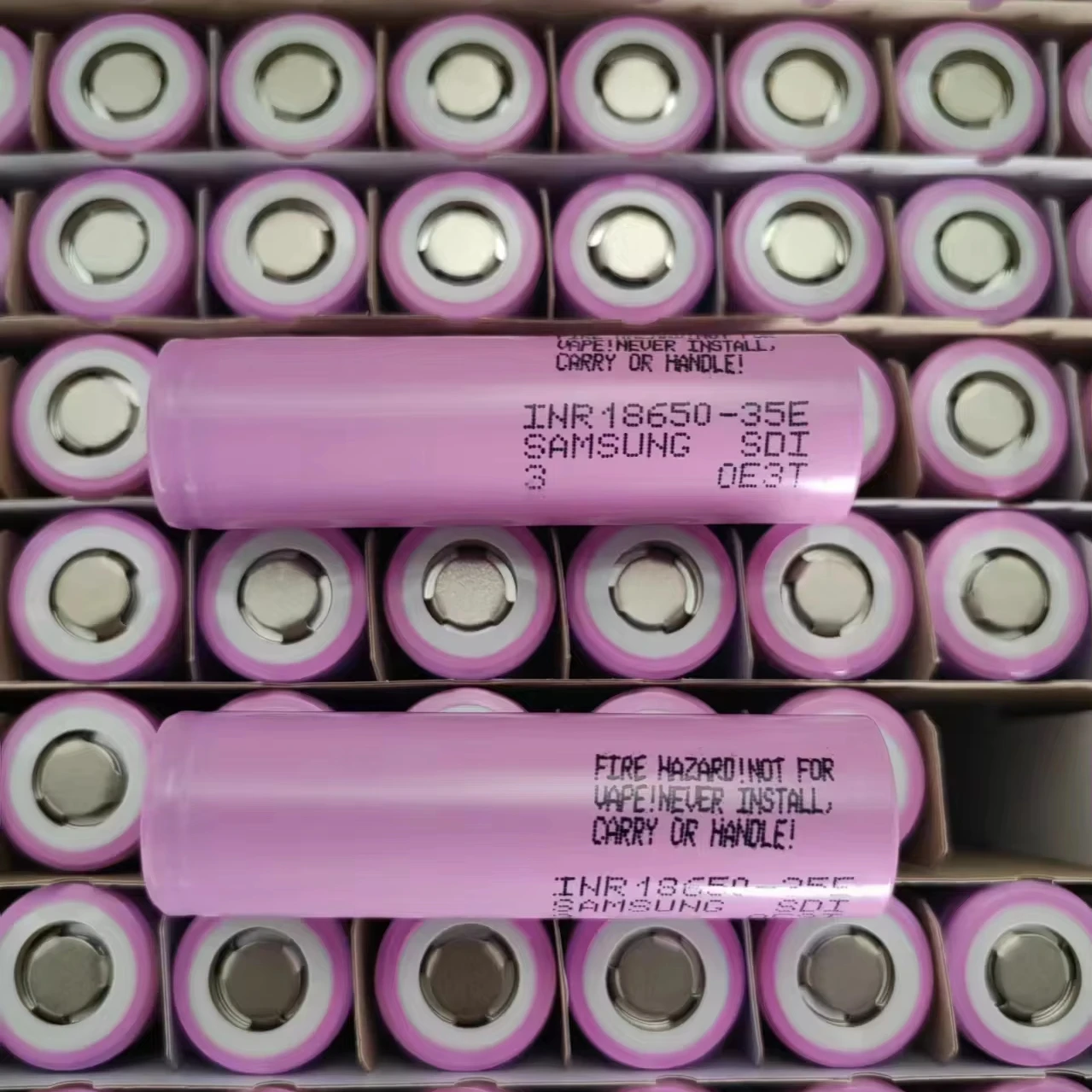 SAM 100% оригинальный INR18650 35E 3 6 V 3500mAh перезаряжаемый литий-ионный аккумулятор 10A разряд для SAMSUNG 18650