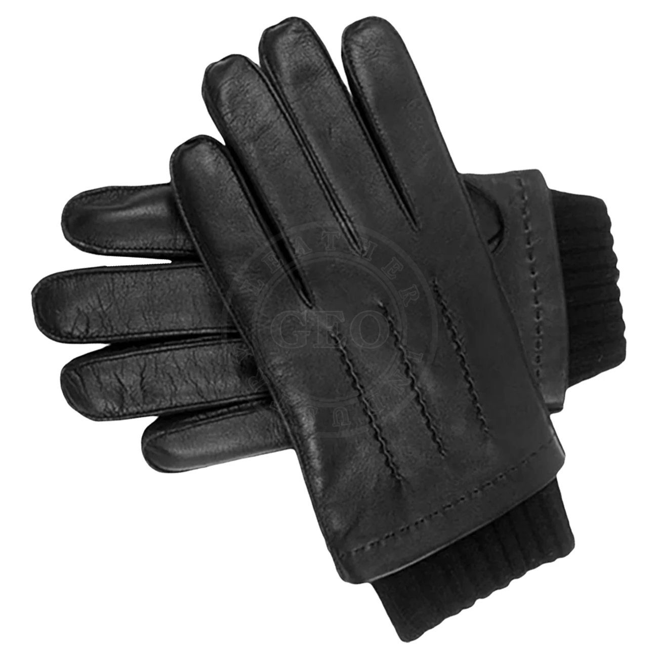 New Style Durable Gloves Winter Sheep Leather Gloves for Gents