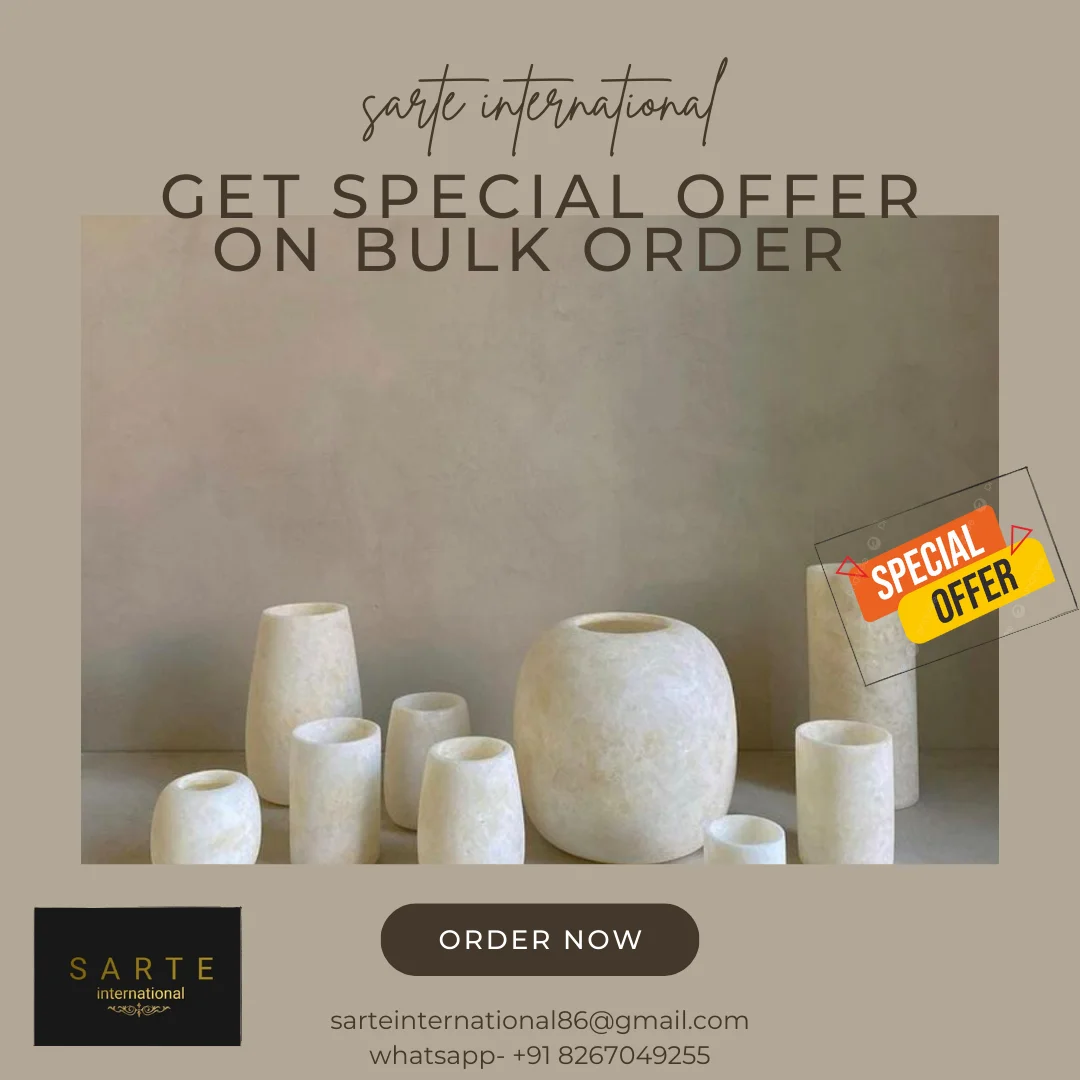 luxury Home Decor Candle bowl jar manufacturer supplier Stone Onyx and alabaster Candle Holder natural stone