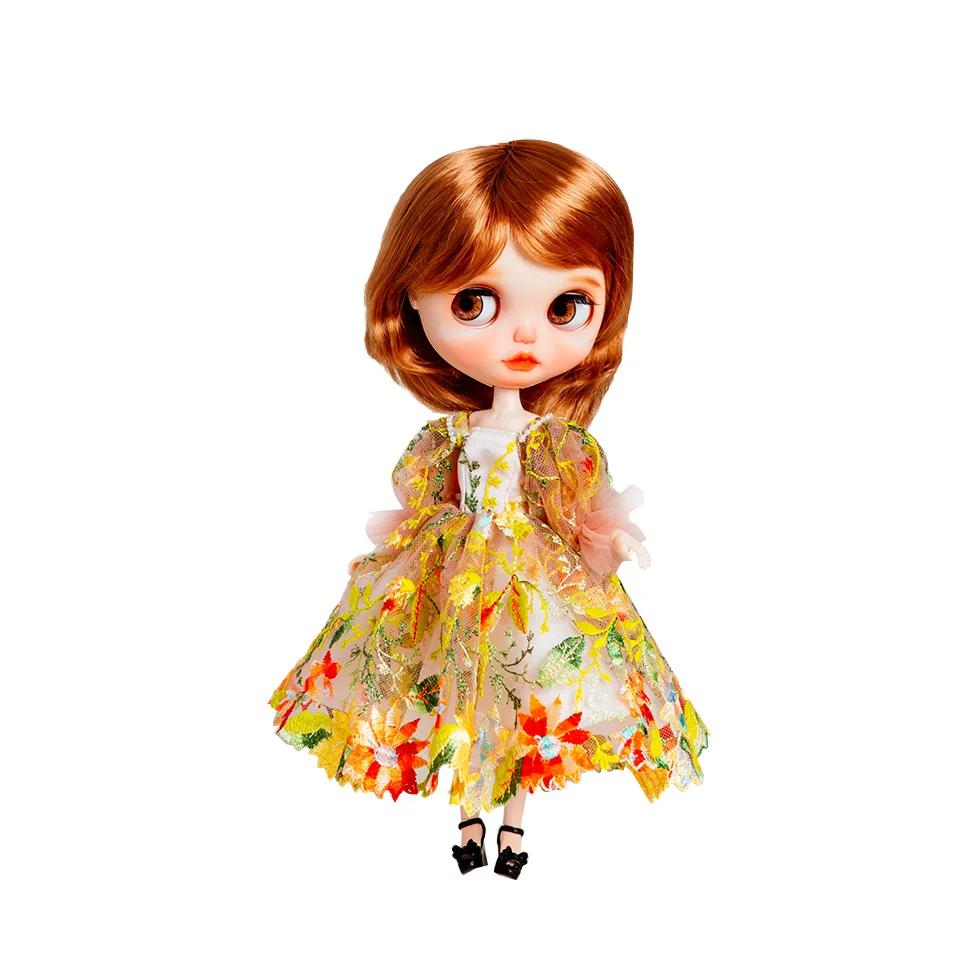 New Released Popular Original design Custom Blythe Doll Fashion Dress Garden skirt 12inch Blythe Doll