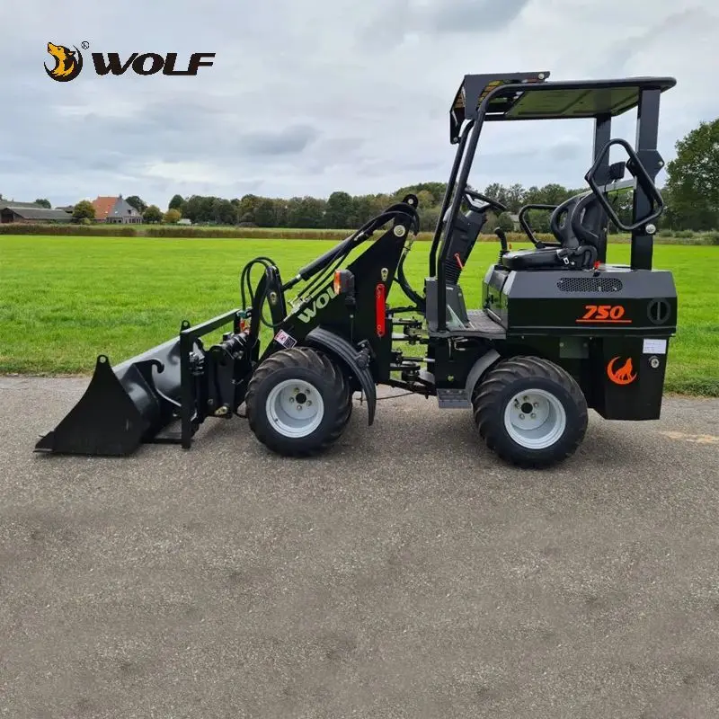 Wolf Loader Mini750 600kg Mini Loader 25HP With EPA4 engine