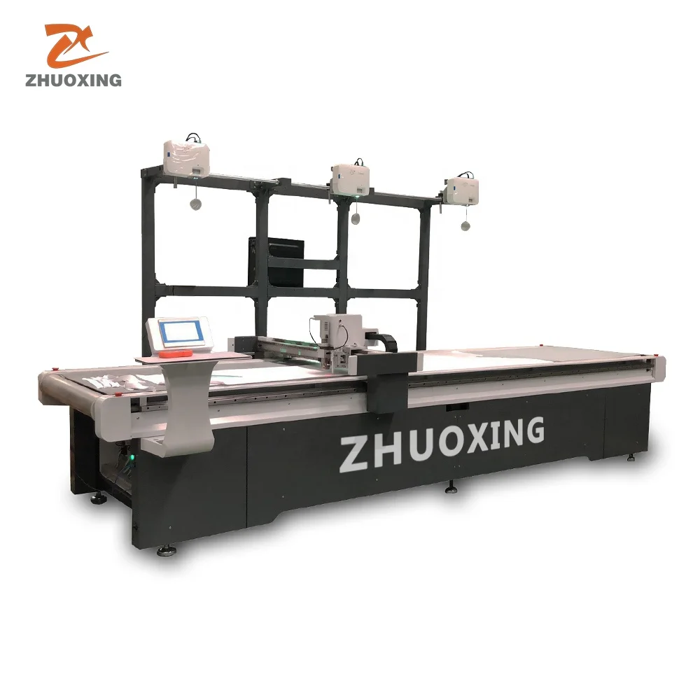 Flatbed Digital Gasket Knife CNC Cutting Machine