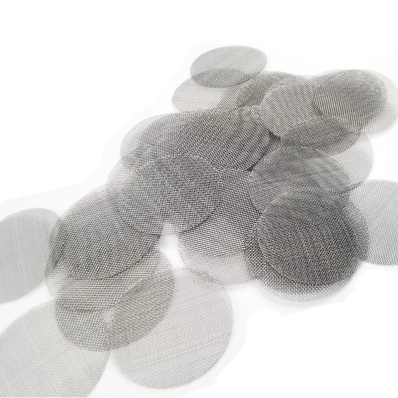 30 50 80 mesh round shape stainless steel filter mesh disc screen
