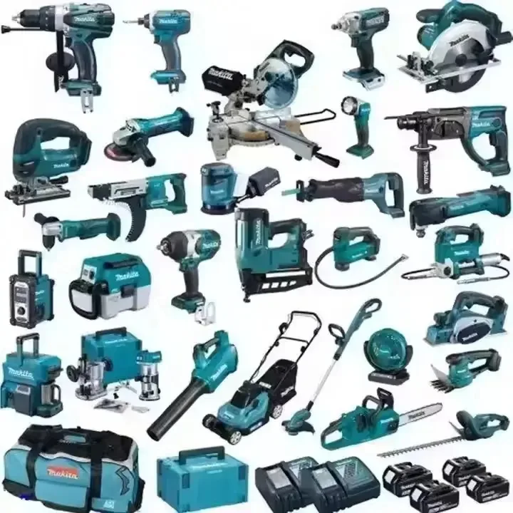 Ready To Ship Original MAKITAS MAKKIT 30 POWER TOOL KIT 4-18V-5AH LITHIUM BATTERIES 30 TOOLS SET