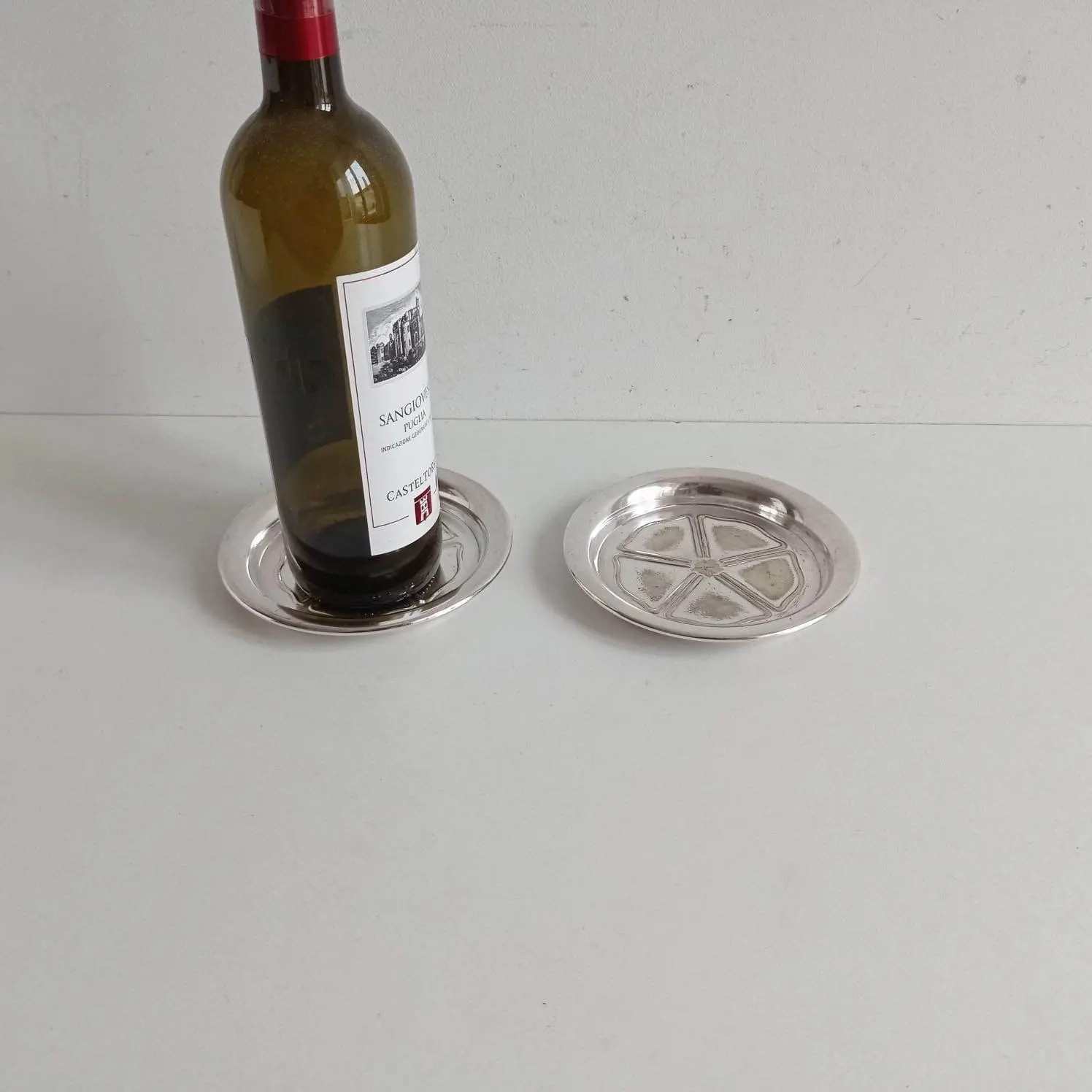 Aluminum wine bottle stand for Mats & Pads for Customization Aluminum wine bottle stand coaster for wholesale
