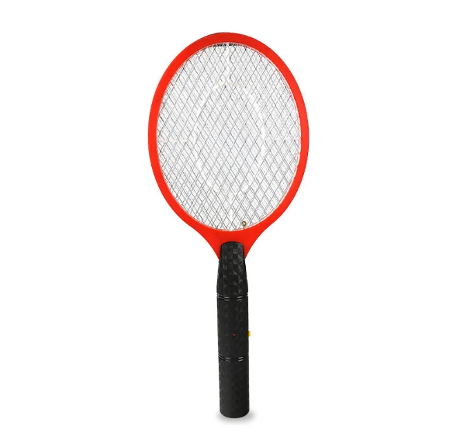 Factory Customized 2AA Battery Mosquito Racket Single Layer Net Mosquito Bat Electric Mosquito Swatter