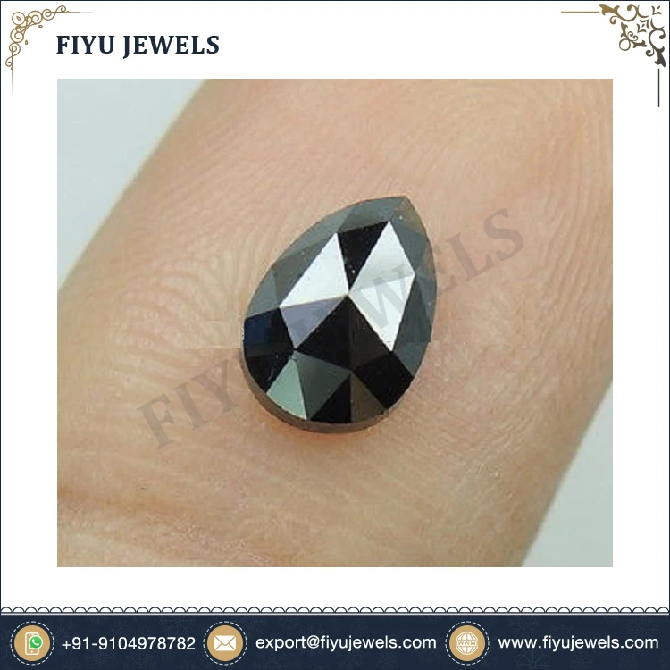 Trusted Dealer Selling A-AA-AAA Clarity 100% Natural Real Diamond Excellent Cut Black Color Loose Diamonds for Sale