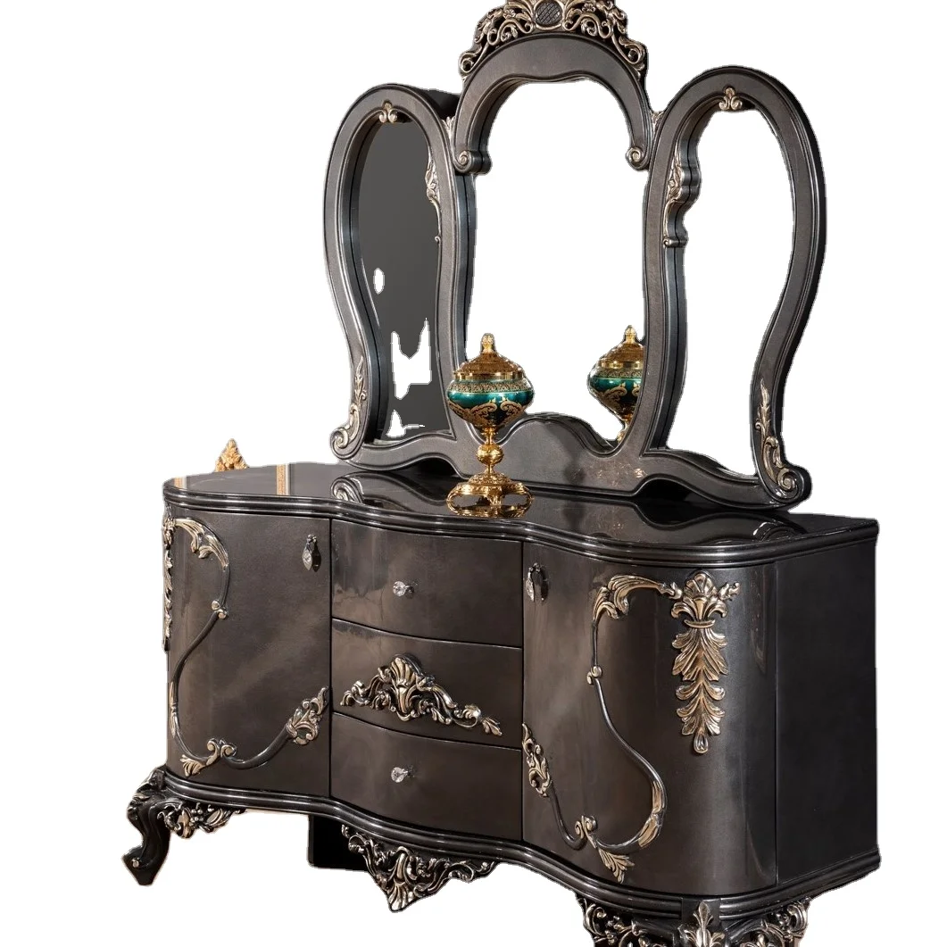 High quality special prestigious bedroom furniture with exclusive quality meticulous curving