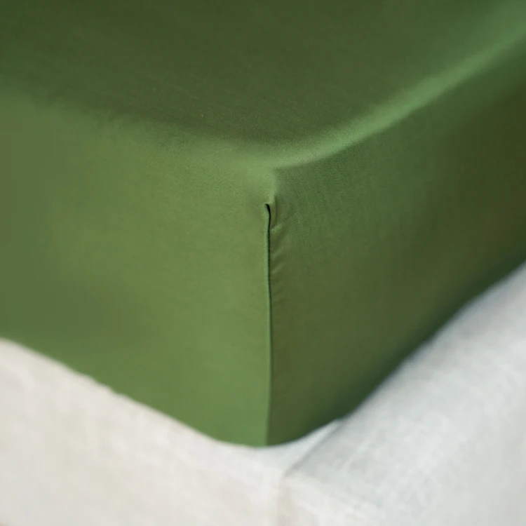 OEKO-TEX Certification Bamboo Fabric Bedding Set Factory Wholesale Queen Size Fitted Sheet Set 3pcs
