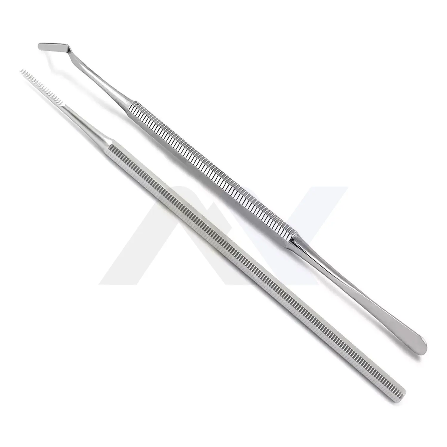 Professional Ingrown Toe Nail Lifter and Chiropody Nail File Set Single End Podiatry Tools, Set of 2 Toenail Care